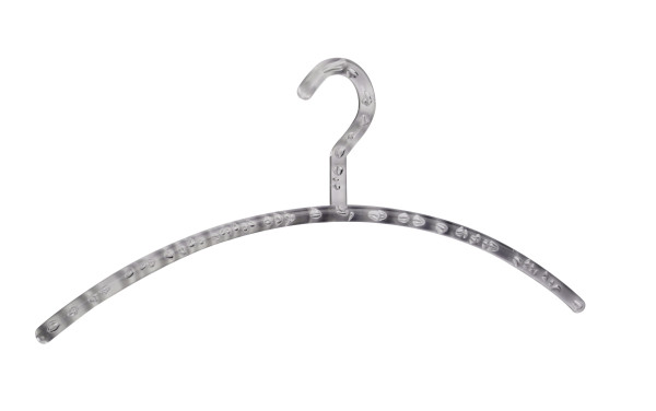 Kleiderbügel Lago in grau aus Kunststoff