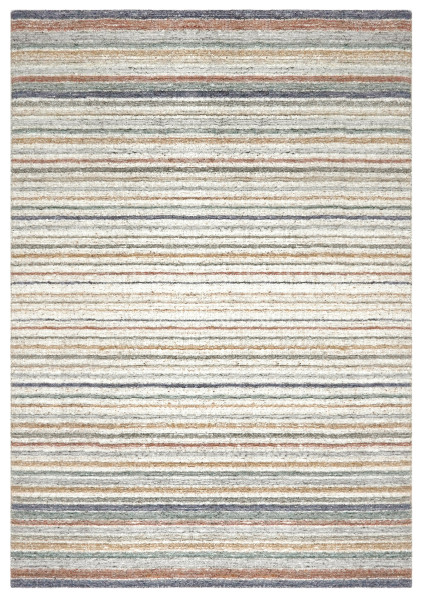 Teppich MONDO NAIMA in braun aus Wolle