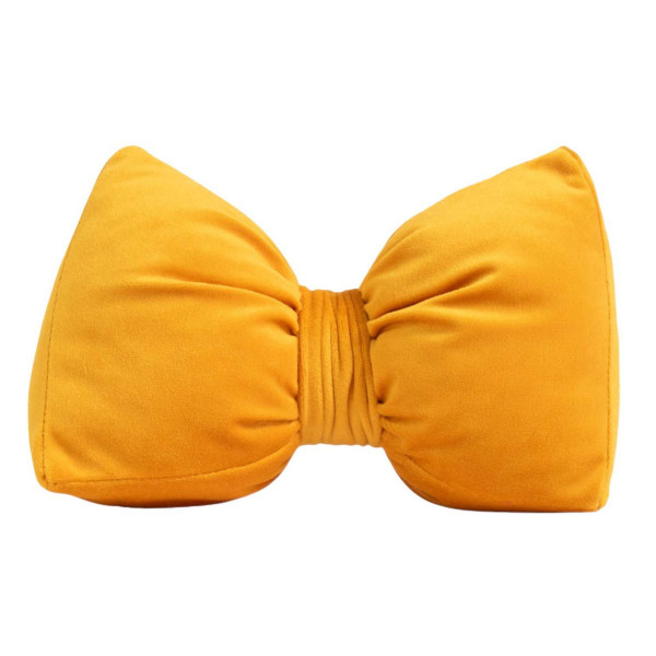 Türstopper SCHLEIFE in Honig aus Polyester