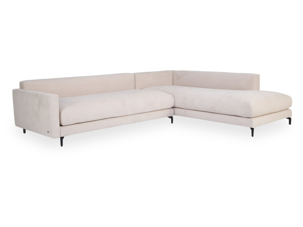 Polsterecke ROLF BENZ NUVOLA in cremeweiß aus Stoff