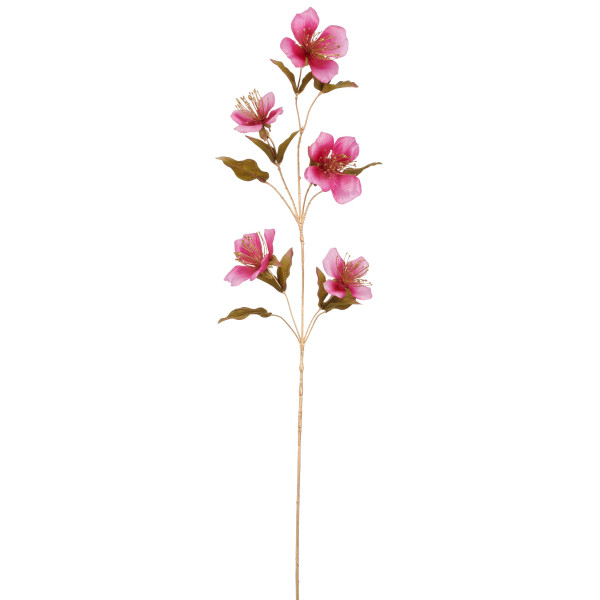 Kunstblume Kapok in DUNKELROT aus Kunststoff