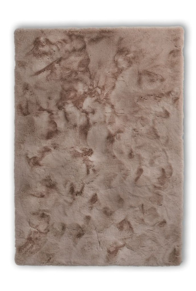 Teppich SCHÖNER WOHNEN TENDER DELUXE in braun aus Polyester