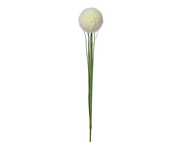 Kunstblume ALLIUM in creme aus Kunststoff