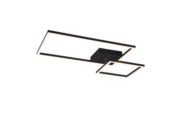 Deckenleuchte PADELLA in schwarz aus Metall