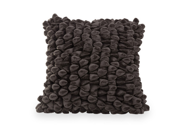 Kissenhülle PEBBLE in graphit aus Polyester