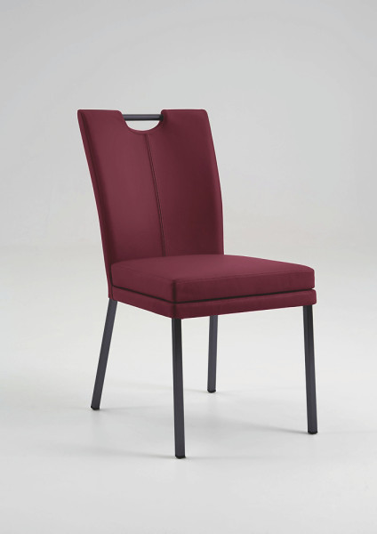 Polsterstuhl COLORADO in  Nirvana rot