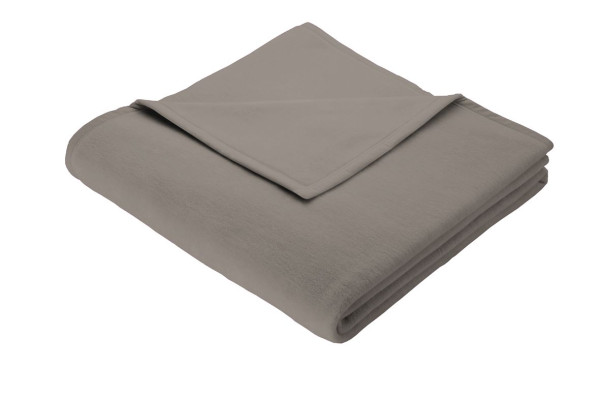 Wohndecke COTTON HOME taupe