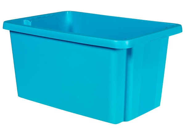 Stapelbox ESSENTIALS 45L in blau aus Polypropylen