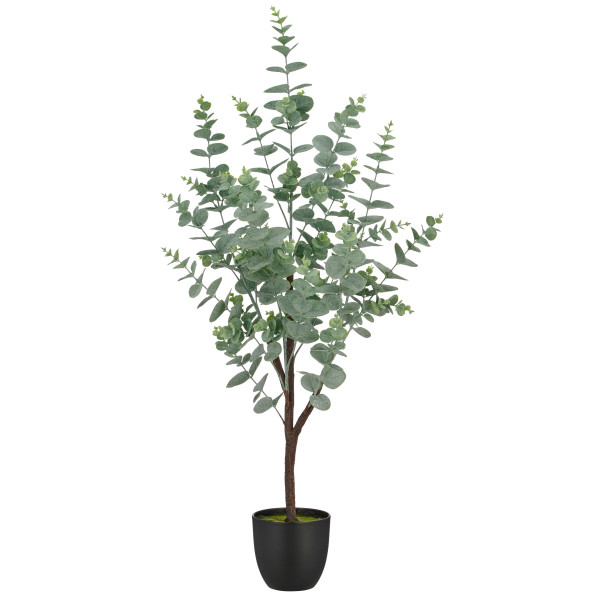 Eukalyptusstämmchen in grau aus Kunststoff