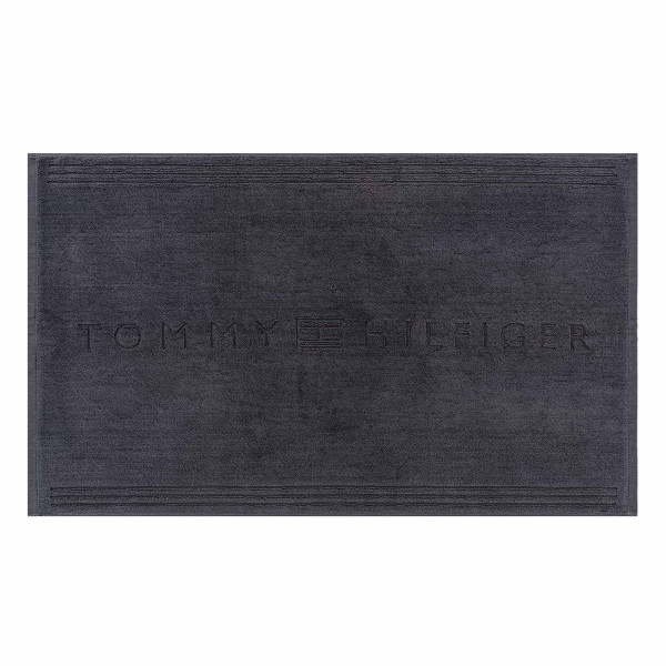 Badematte TOMMY HILFIGER LEGEND in stahl aus Baumwolle