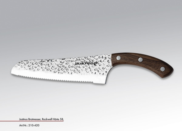 Brotmesser JUSTINUS in braun aus Holz