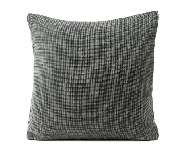 Kissen LENA anthrazit in anthrazit aus Polyester