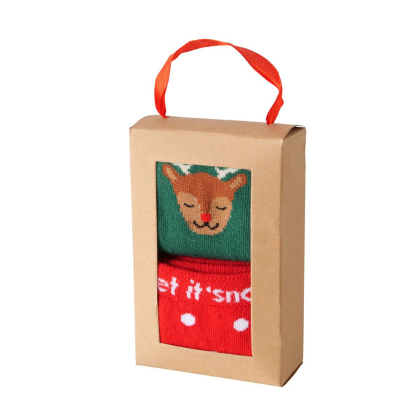 Socken-Set DEERY in mehrfarbig aus Materialmix