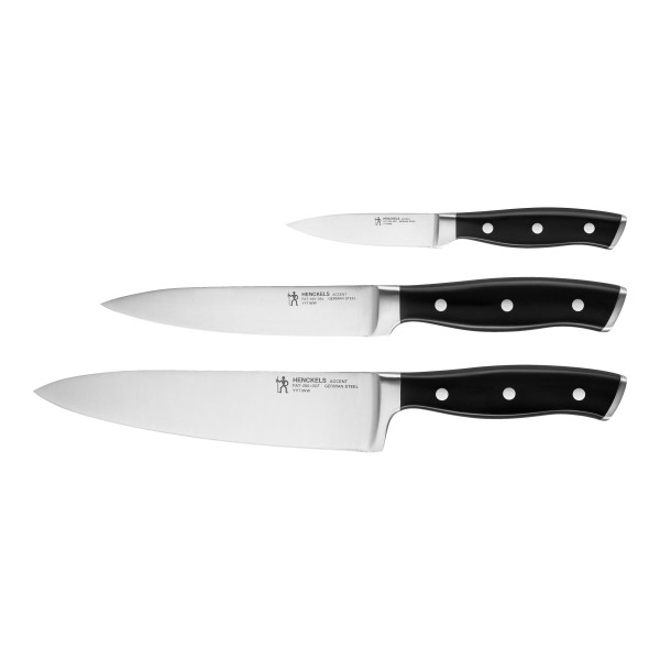 Messerset Henckels by ZWILLING ACCENT in schwarz aus Materialmix