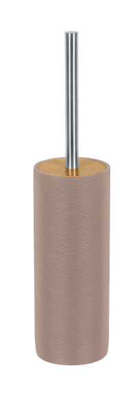WC-Bürsten-Halter KYOTO in beige aus Bambus