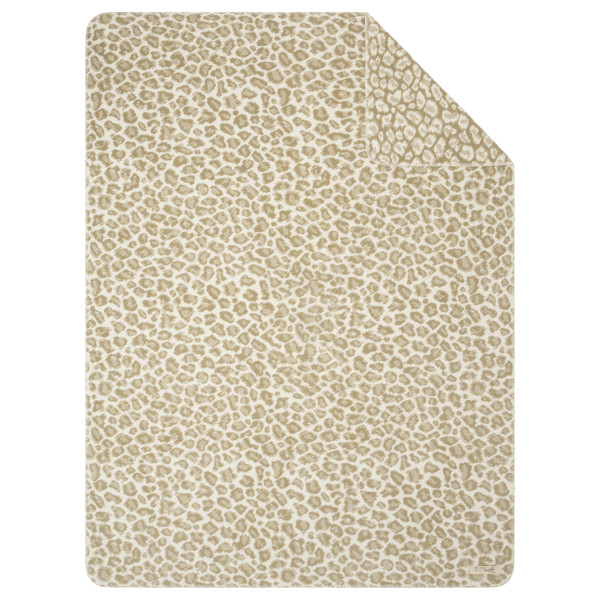 Wohndecke s.Oliver Jaquard in beige aus Mischgewebe