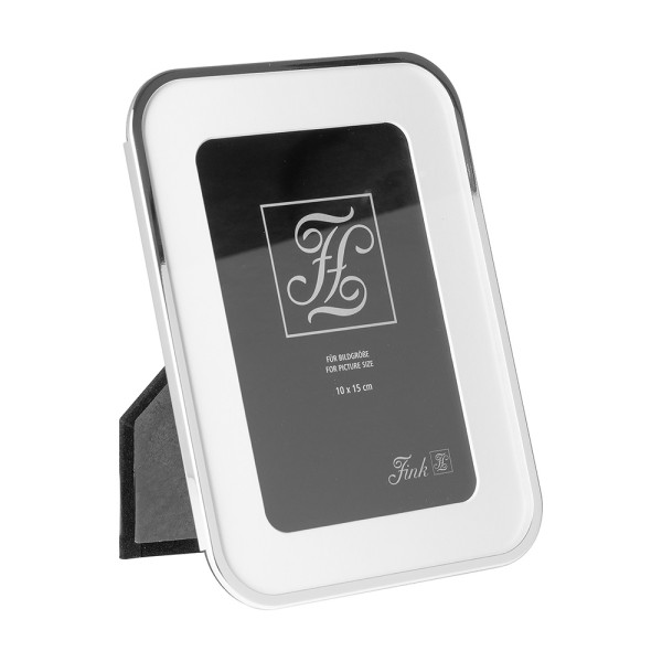 Bilderrahmen JULA in silberfarben aus Edelstahl