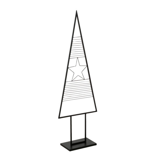 Weihnachtsbaum KARINA in schwarz aus Eisen