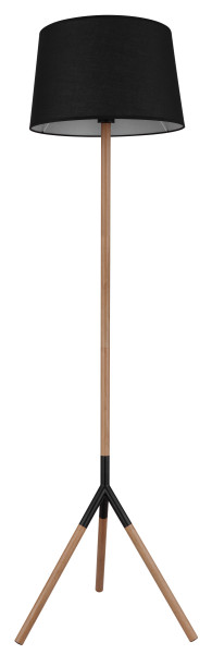 Stehleuchte KIKKI in schwarz aus Metall