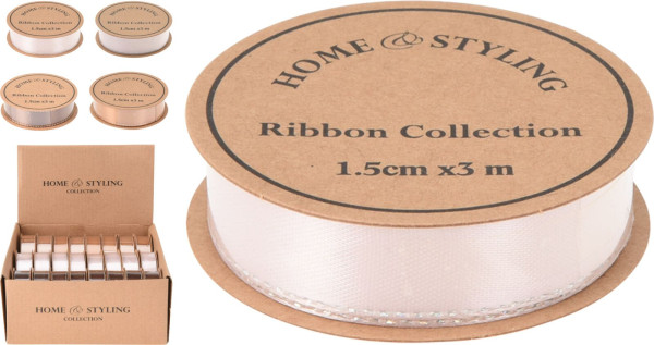 Geschenkband in mehrfarbig aus Polyester