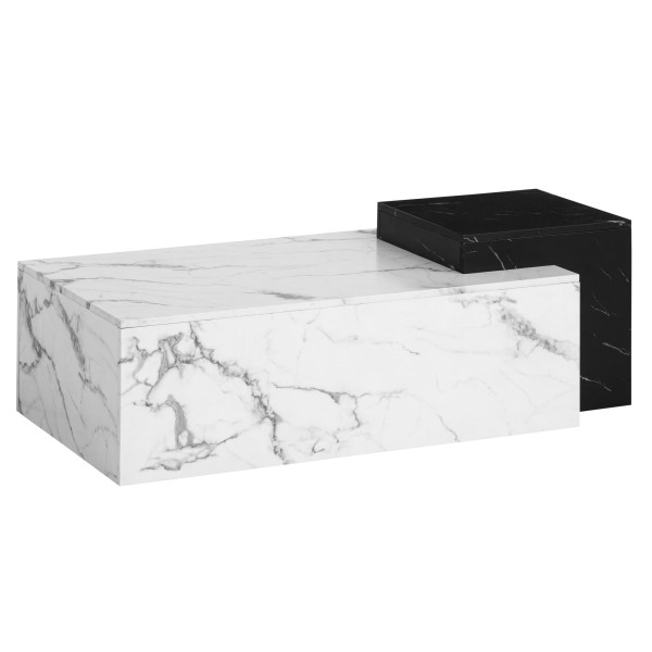 Couchtisch in weiß aus MDF