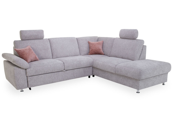 Polsterecke vito JANUR in 690 silber aus Stoff