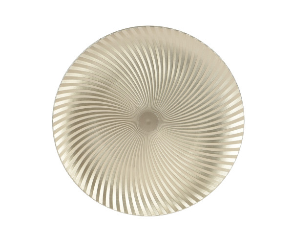 Platzteller in beige aus Polypropylen