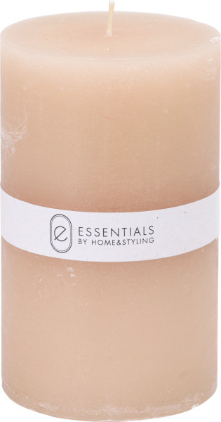 Kerze HARMONY ESSENTIALS beige in beige aus Wachs
