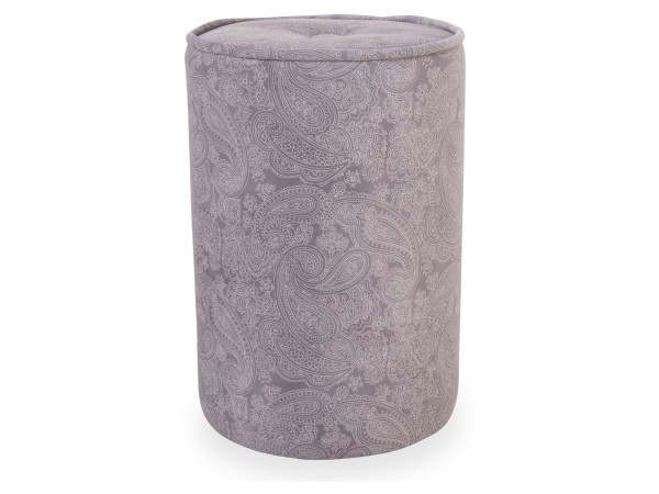Pouf bassetti TINETTO+ in geblümt aus Stoff