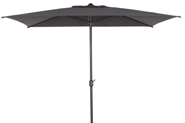 Sonnenschirm SIENA GARDEN Isa in anthrazit aus Polyester