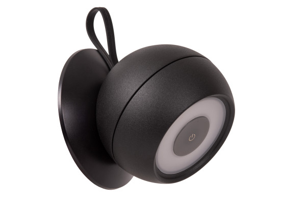 Wandleuchte LUNEX in schwarz aus Aluminium