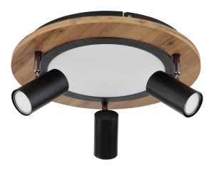 Vorschau: Deckenleuchte KASSU in schwarz aus Metall Vorschau: Deckenleuchte KASSU in schwarz aus Metall