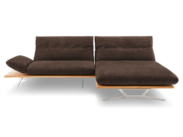 Polsterecke KOINOR MARILYN in braun aus Stoff