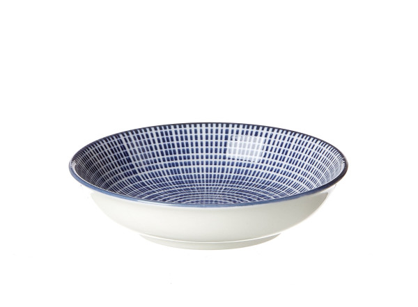 Schale MAKOTO in blau aus Porzellan