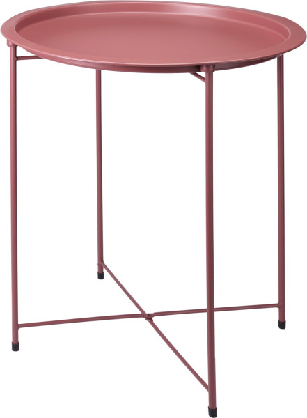 Beistelltisch NOAH rot in rot aus Eisen