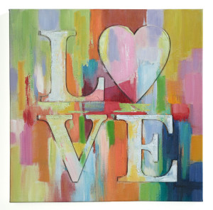 Wandgemälde LOVE Wandgemälde LOVE