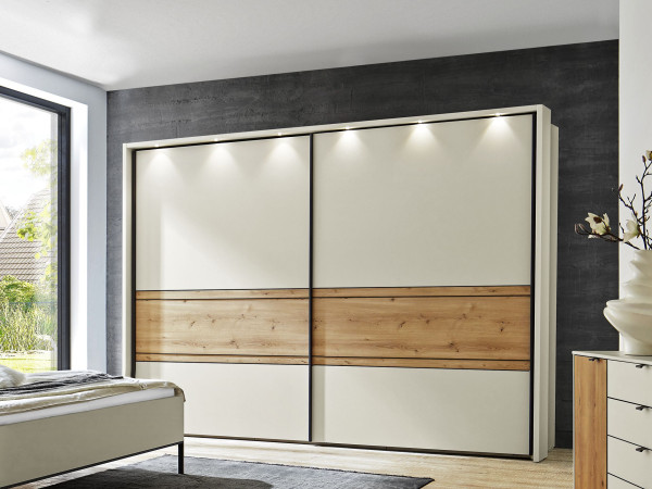 Kleiderschrank Rolf Weber WEIRA in champagner aus Dekor