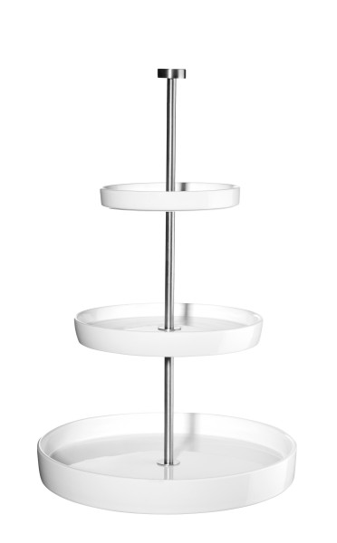 Etagere GRANDE in grün aus Steingut