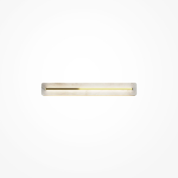 Wandleuchte ALBATRE in messingfarben aus Metall