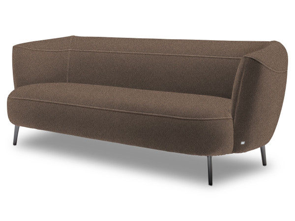 Sofabank ROLF BENZ ELVA in braun aus Stoff