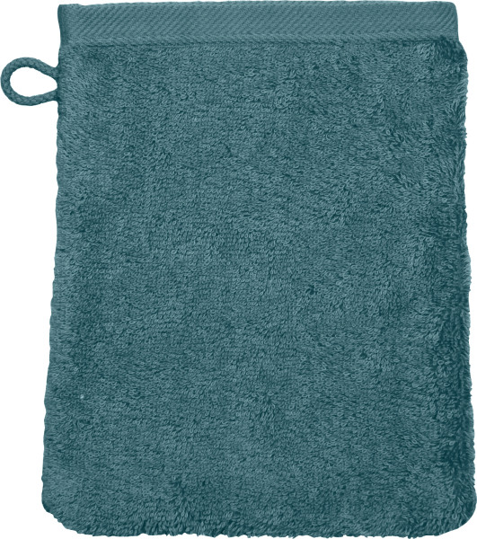Waschhandschuh VITA pazifik in pazifik aus Baumwolle