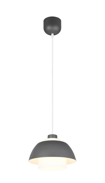 Pendelleuchte TILOS anthrazit in anthrazit aus Metall