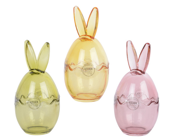 Vorratsglas BONNI in mehrfarbig aus Glas