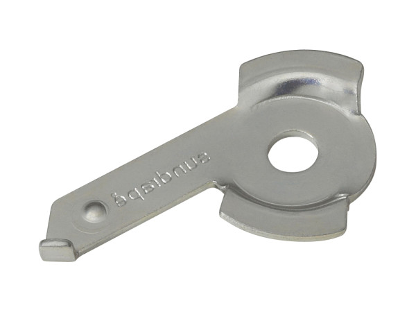 Schnellspanner, 2 Stück in silberfarben aus Metall