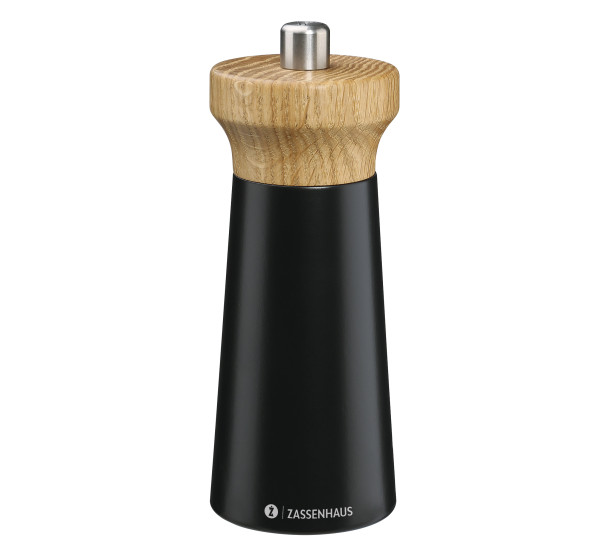 Pfeffermühle ZASSENHAUS WESTERLAND in schwarz aus Holz