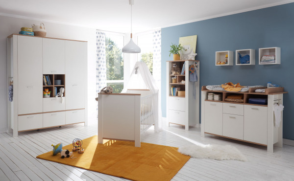 Babyzimmer ADELE in weiß aus Dekor