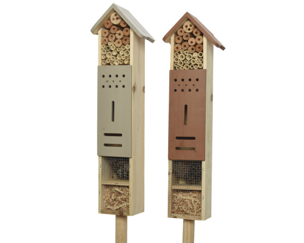 Insektenhotel WOOD in mehrfarbig aus Holz