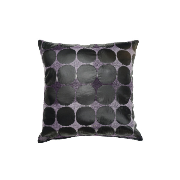 Kissen VIOLETTA in violett aus Mischgewebe
