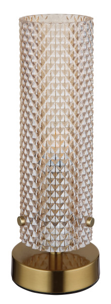 Tischleuchte KAROLO in goldfarben aus Metall