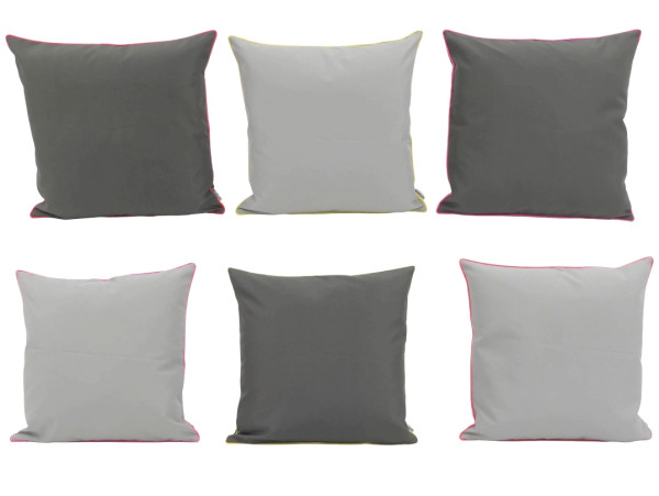 Kissen OUTDOOR UNI in mehrfarbig aus Polyester